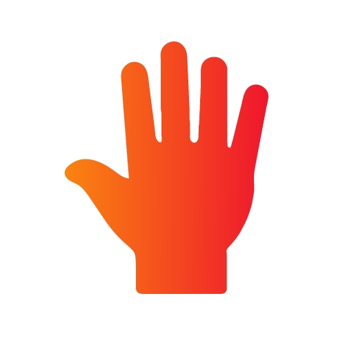 Hand icon