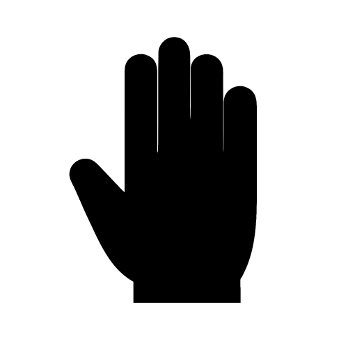 Hand icon