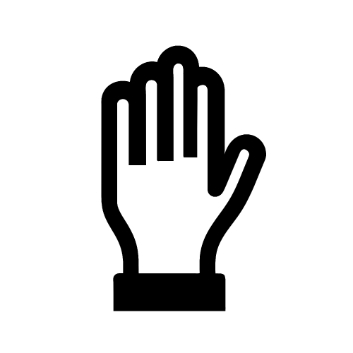 Hand icon