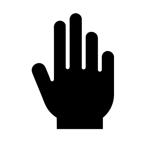 Hand icon