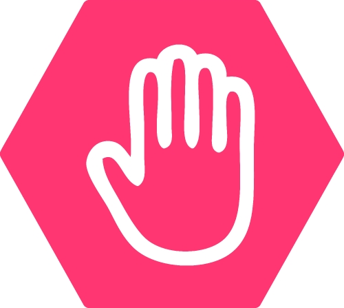 hand icon vector sign design