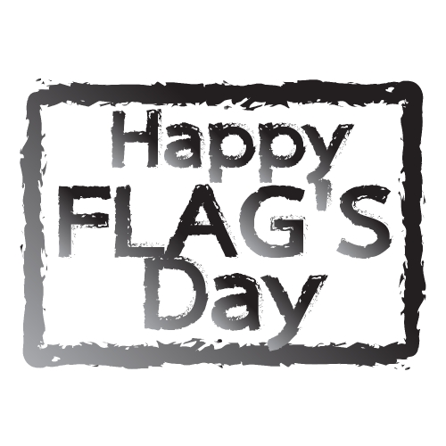 HAPPY flag day background, united states illustration