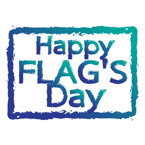 HAPPY flag day background, united states illustration