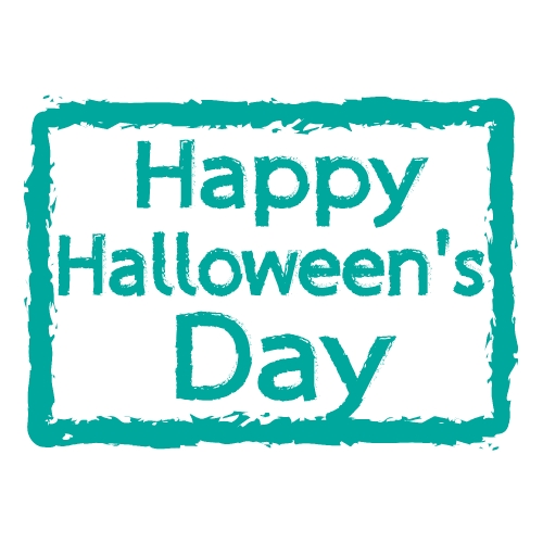 Happy Halloween DAY Typographical Stock Illustration