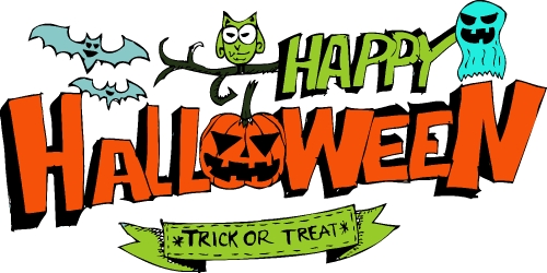 Happy Halloween icon theme and halloween background sign