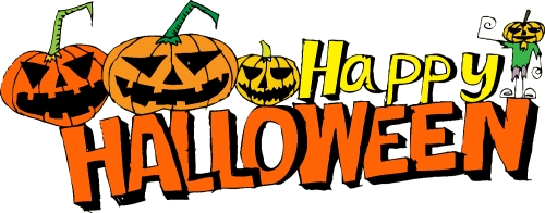 Happy Halloween icon theme and halloween background sign