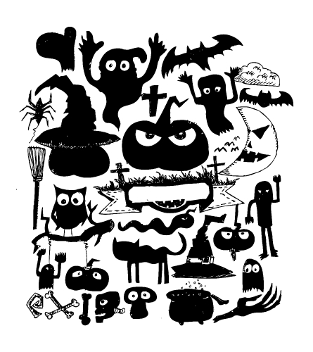 Happy Halloween theme and halloween background