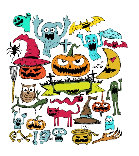 Happy Halloween theme and halloween background