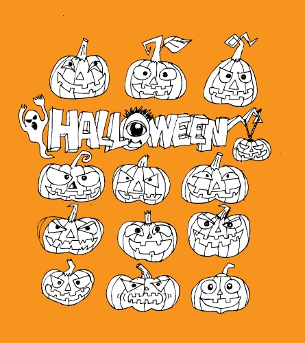 Happy Halloween theme and halloween background