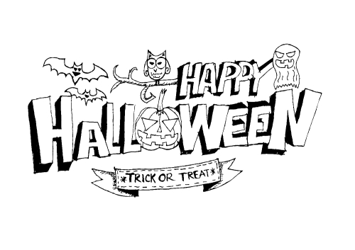 Happy Halloween theme and halloween background