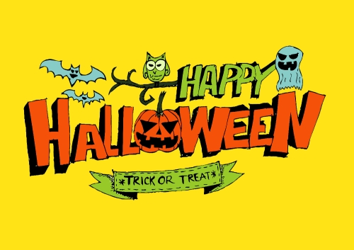 Happy Halloween theme and halloween background