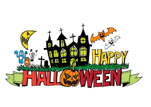 Happy Halloween theme and halloween background