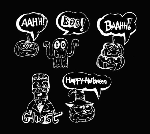 Happy Halloween theme and halloween background