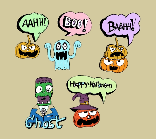 Happy Halloween theme and halloween background