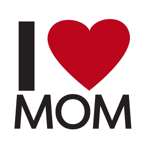 Happy mothers day card type font , Mother's Day ICON