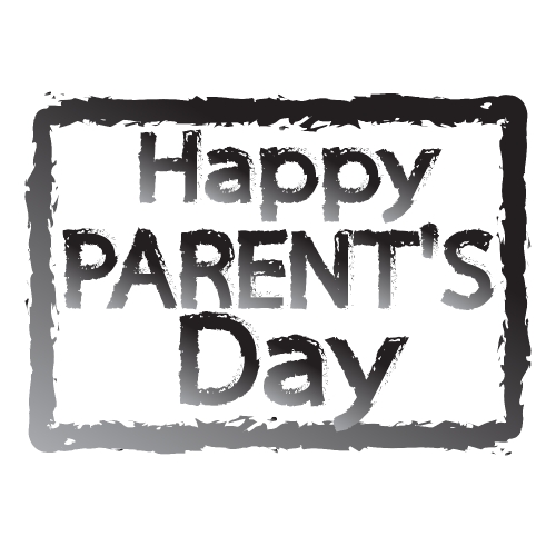 HAPPY Parents day Stock Illustration