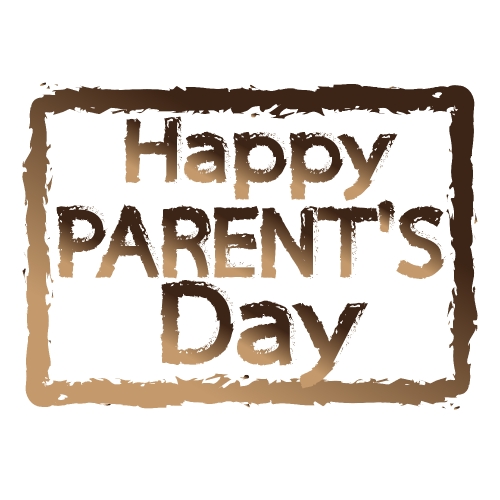 HAPPY Parents day Stock Illustration