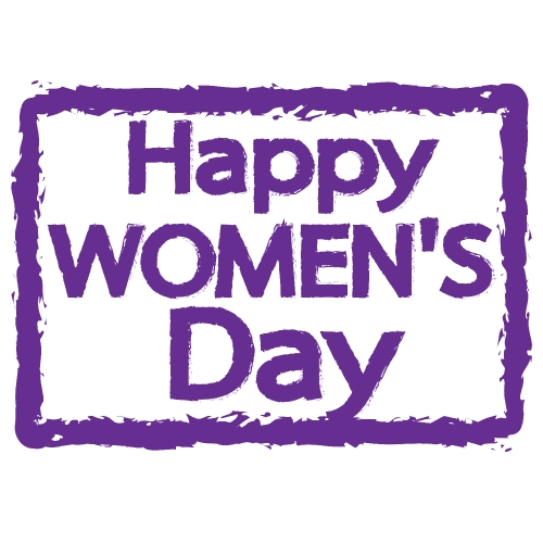 happy womens day design Stock Illustration