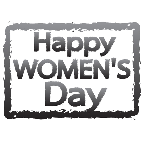 happy womens day design Stock Illustration