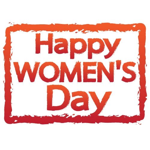 happy womens day design Stock Illustration