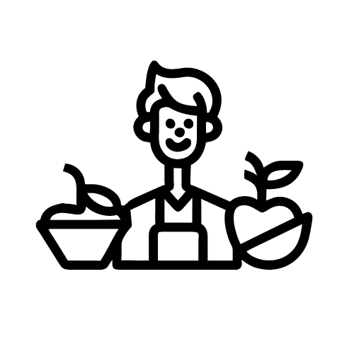 Healthy food icon