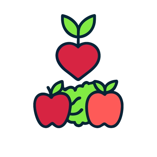 Healthy food icon