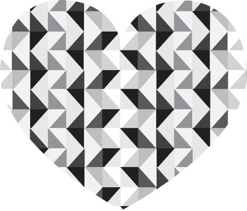 Heart abstract  icon sign symbol design