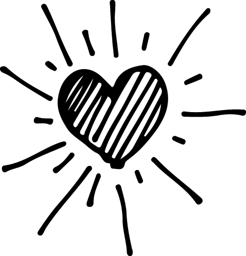 heart icon illustration design