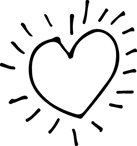 heart icon illustration design