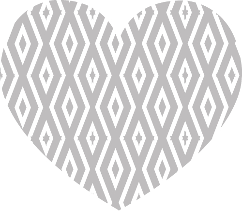Heart icon sign design