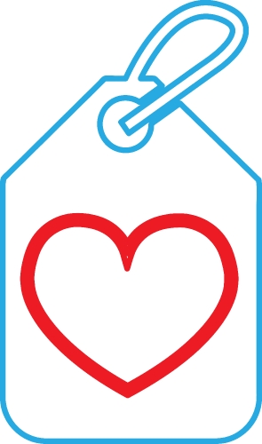 Heart icon sign symbol design 