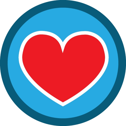 Heart icon sign symbol design 