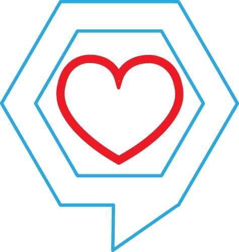 Heart icon sign symbol design 
