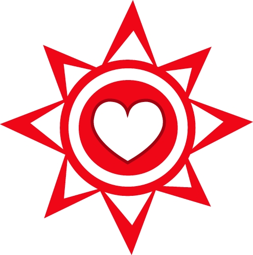 Heart icon sign symbol design