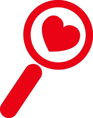 Heart icon sign symbol design