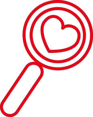 Heart icon sign symbol design