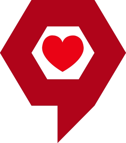 Heart icon sign symbol design