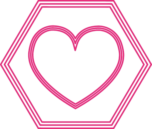 Heart icon sign symbol design