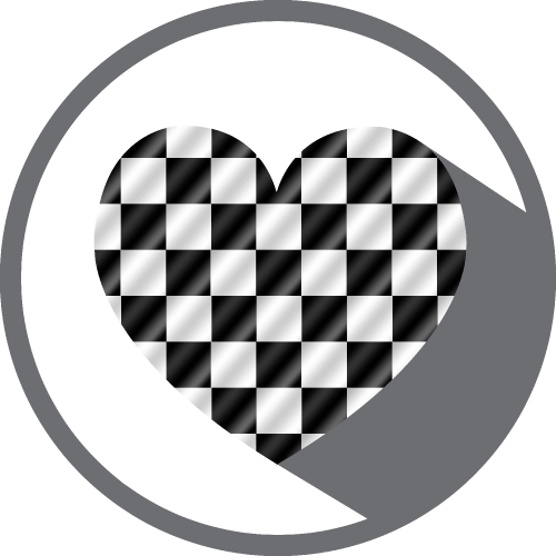 Heart icon sign symbol design