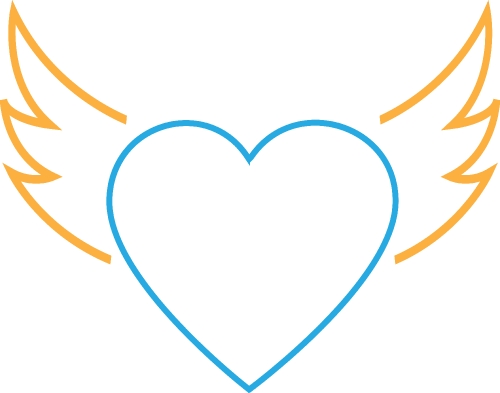 Heart icon sign symbol design