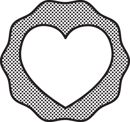 Heart icon sign symbol design