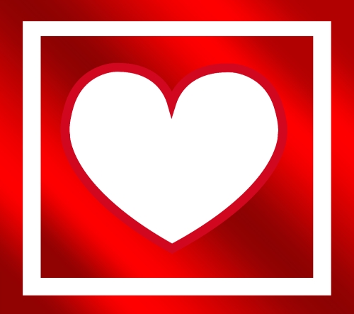 Heart icon sign symbol design