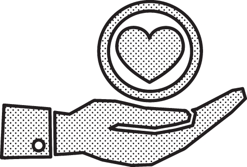 Heart icon sign symbol design