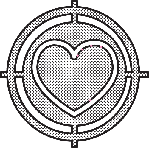 Heart icon sign symbol design