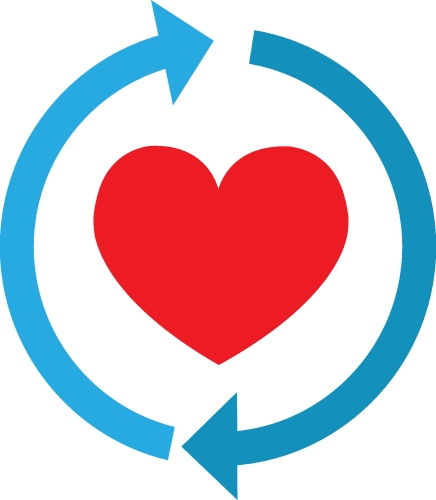 Heart icon sign symbol design