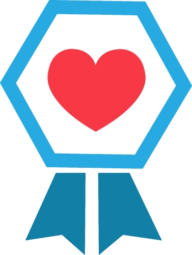 Heart icon sign symbol design