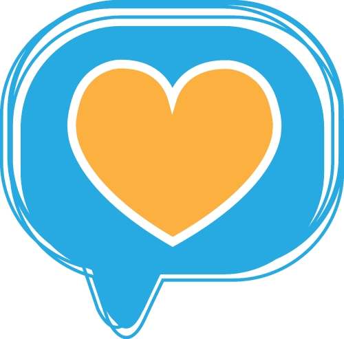 Heart icon sign symbol design
