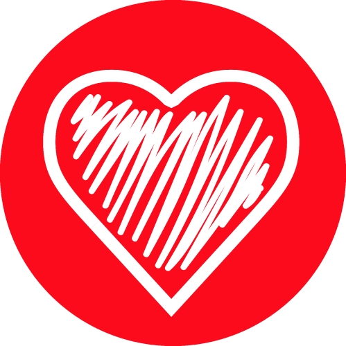 Heart Icon sign symbol design