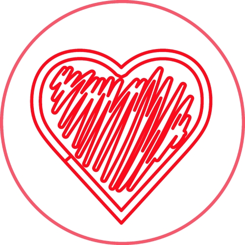 Heart Icon sign symbol design