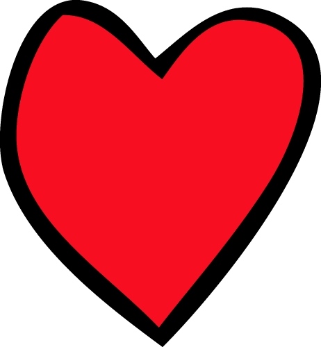 Heart icon sign symbol design